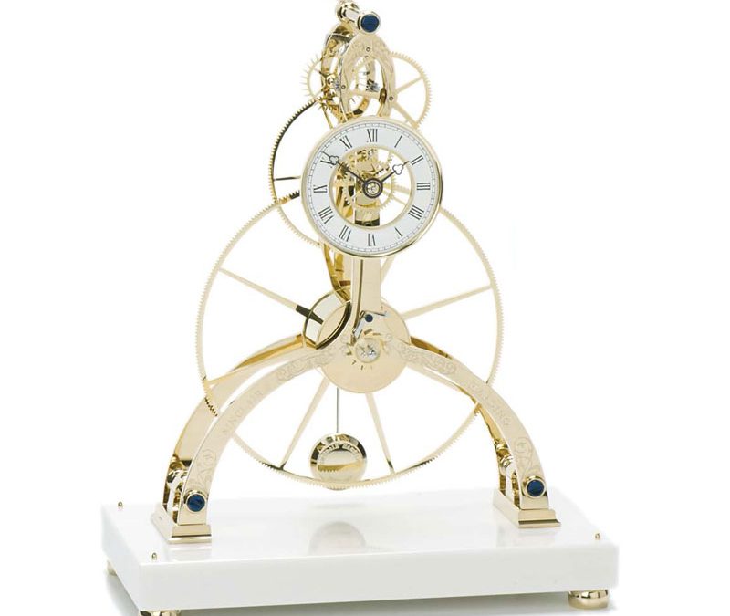 Great Wheel Skeleton Clock von Sinclair Harding: ab sofort wieder bestellbar